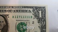 Fancy Numéro De Série 1 Dollar Us Devise Paper Échelle De Facture D'argent