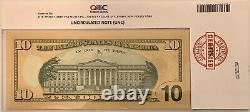 Grand cadeaux Billet de 10 dollars - Un billet américain de 2013 de haute qualité, premier billet non circulé