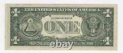 LOT DE DEUX Billet d'un dollar à l'étoile de 1993 de Philadelphie - Faible tirage de 640 000 exemplaires - Très rare