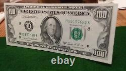 Nous 1969 C Cent Dollars Note De Réserve Fédérale De La Banque St Louis