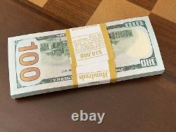 Nouveau Bill Uncent Dollar De 100 $ Non Circulé Dans L'ordre Séquentiel De Bep Réel