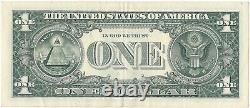 Numéro de série Fantaisie Erreur Note Une Étoile 2017a Billet de un Dollar Réserve Fédérale des États-Unis 1