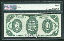 P. 351 1891 $1 Dollar Stanton Treasury Note Pmg Choice Uncirculated-63