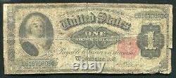 Père. 223 1891 $ 1 Dollar Certificat D'argent Martha Note De Devise (c)