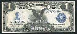 Père. 233 1899 $ 1 Dollar Black Eagle Certificat D'argent Note De Devise Xf