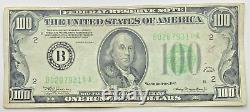 Série 1934 Billet de 100 dollars Billet de cent dollars de New York Monnaie vintage