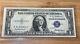 Série 1935 F Certificat D'argent à Sceau Bleu D'un Dollar Sur Un Billet Fédéral Des États-unis