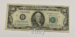 Série 1981A Billet de cent dollars américain $100 New York B 28992146 Un petit visage
