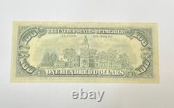 Série 1981A US Billet de cent dollars $100 Chicago G 08050648 Un petit visage AU