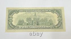 Série 1981 Billet de cent dollars américains $100 Richmond E 04050166 B petit visage