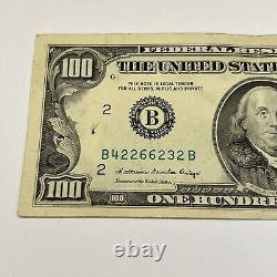 Série 1988 Billet de cent dollars américains $100 New York B 42266232 B