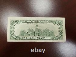 Série 1990 Bill Note De Cent Dollars Us 100 $ New York B 61502999 B