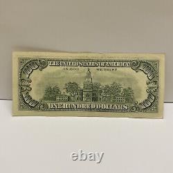 Série 1990 Billet de cent dollars américain $100 Kansas City J 46561710 A