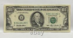 Série 1993 Billet de 100 dollars américains 100$ New York B 20152106 A
