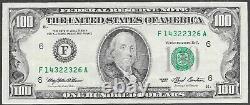 Série 1993 Billet de cent dollars $100 Atlanta FED'Small Face