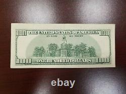 Série 1996 Bill Note De Cent Dollars Us 100 $ Boston Aa 94839507 A