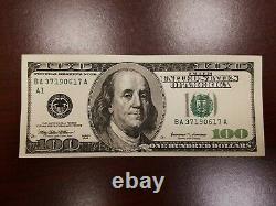 Série 1999 Bill Note De Cent Dollars Us 100 $ Boston Ba 37190617 A