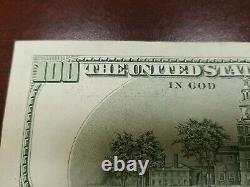 Série 2003 A Us One Cent Dollar Bill 100 $ San Francisco Fl 09483254 B