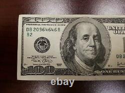 Série 2003 Bill De 100 Dollars Us 100 $ New York Db 20964646 B