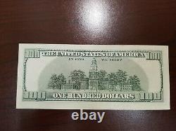 Série 2003 d'un billet de cent dollars américains note $100 Atlanta FF 46604275 A