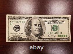 Série 2006 A Us One Cent Dollar Bill 100 $ New York Kb 44113842 B