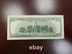 Série 2006 A Us One Cent Dollar Bill Note 100 $ New York Kb 14704792 J