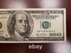 Série 2006 A Us One Cent Dollar Bill Note 100 $ New York Kb 42834043 C