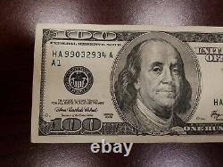 Série 2006 Bill D'une Centaine De Dollars Us 100 $ Boston Ha 99032934 A