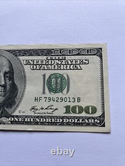 Série 2006 Bill Note De 100 Dollars Us 100 $ Atlanta Hf 79429013 B