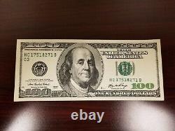 Série 2006 Bill Note De 100 Dollars Us 100 $ Philadelphia Hc 17518271 B
