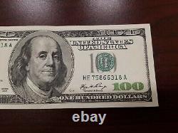 Série 2006 Bill Note De 100 Dollars Us 100 $ Richmond He 75866318 A