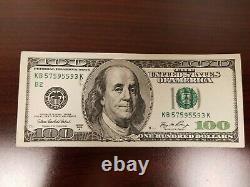 Série 2006 Bill Note De Cent Dollars Us 100 $ New York Kb 57595593 K