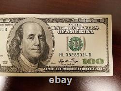 Série 2006 Bill Note De Cent Dollars Us 100 $ San Francisco Hl 38285314 D