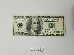 Série 2006 Projet De Loi De Cent Dollars Des États-unis 100 $ Chicago Hg 06555058 C