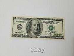 Série 2006 Un Billet De Cent Dollars Us 100 $ New York Kb 83189255 I