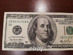 Série 2006 Un Projet De Loi De Cent Dollars Des États-unis 100 $ Cleveland Kd 21340708 B