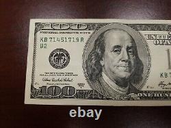 Série 2006 Un billet de cent dollars américains $100 à New York KB 71451719 R