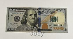 Série 2009A US Billet de cent dollars Note 100 $ San Francisco LL 00082292 E