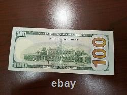 Série 2009 A Us One Cent Dollar Bill Note 100 $ Dallas Lk 76612266 B