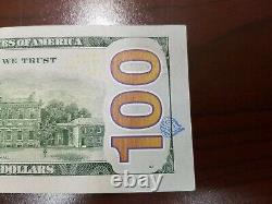 Série 2009 A Us One Cent Dollar Bill Note 100 $ New York Lb 96668993 A