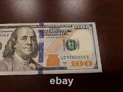 Série 2009 Bill Note De 100 Dollars Us 100 $ Cleveland LD 92555656 B