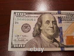 Série 2009 Un Billet De Cent Dollars Us Note 100 $ Cleveland LD 69500095 C