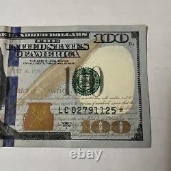 Série 2009 Un billet étoile de cent dollars américains $100 LC 02791125