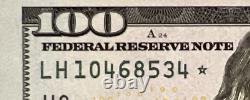 Série 2009 d'un billet de cent dollars américains de type étoile $100 St Louis LH 10468534