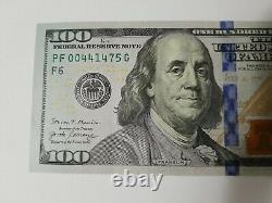 Série 2017 Bill Note De 100 Dollars Us 100 $ Atlanta Pf 00441475 G (au)
