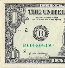 Série 2017 Billet d'un dollar Étoile US 1.00 - Monnaie légale