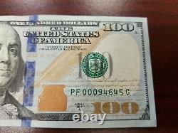 Série 2017 Un Billet D'un Cent Dollars Us 100 $ Atlanta Pf 00094645 G
