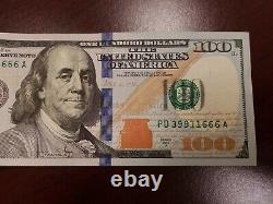 Série 2017 Un Billet D'une Centaine De Dollars Des États-unis Note 100 $ Cleveland Pd 39911666 A