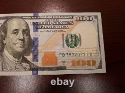 Série 2017 Un Billet D'une Centaine De Dollars Des États-unis Note 100 $ Cleveland Pd 79770771 A