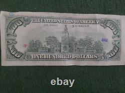Série de billets de cent dollars américains de 1990, 100 $, NEWYORK B 01158337, billet étoilé.